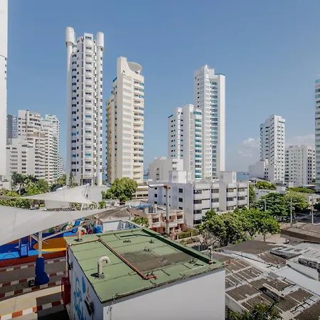 Amplia Con Vista Al Mar Y Bano Privado Homestay Cartagena