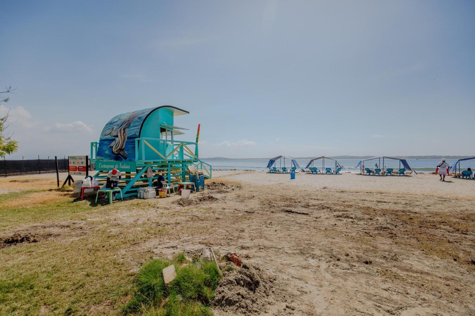 Amplia Habitación Con Vista Al Mar Y Baño Privado Cartagena