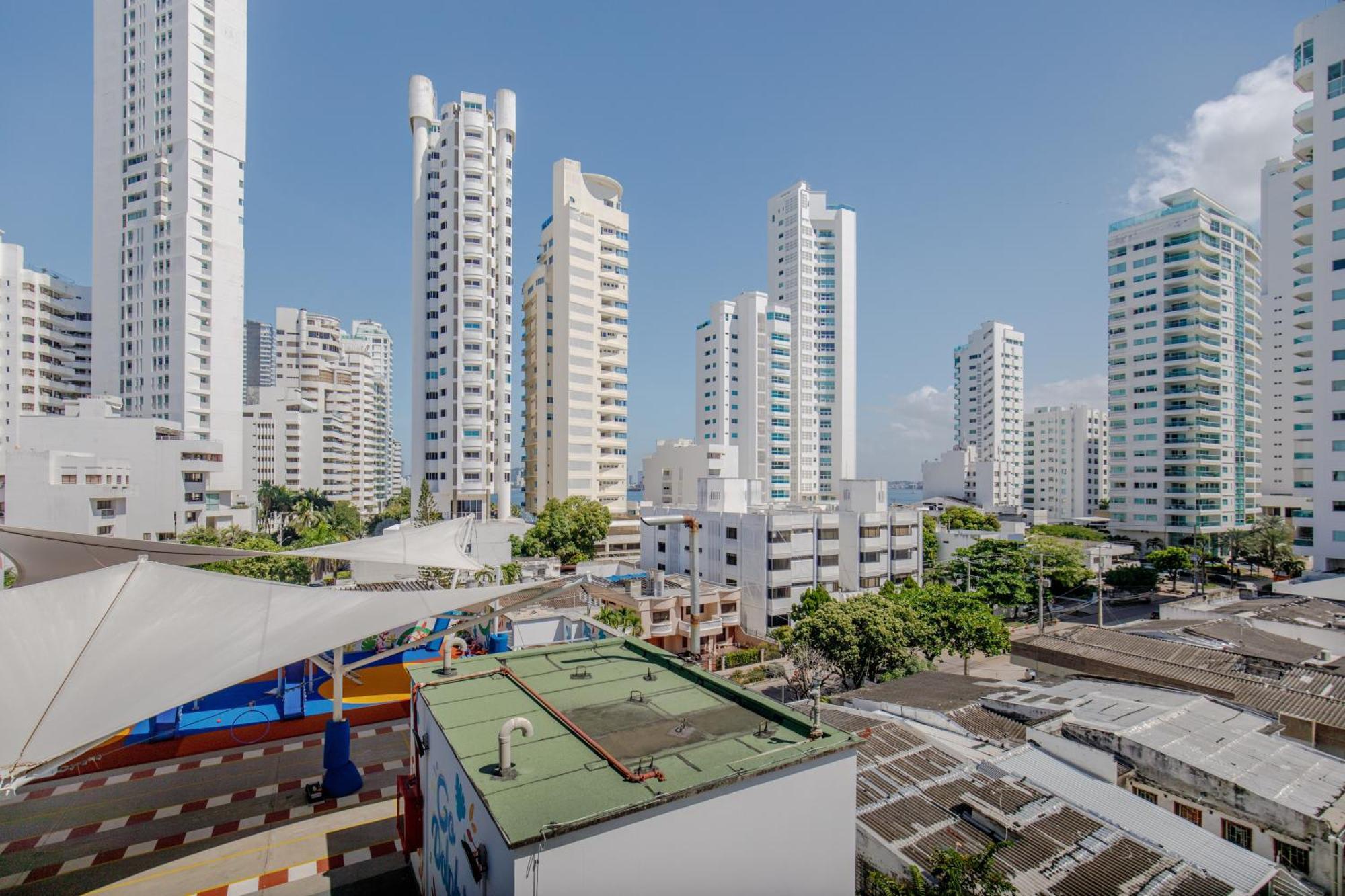 Amplia Habitación Con Vista Al Mar Y Baño Privado Habitación en casa particular Cartagena